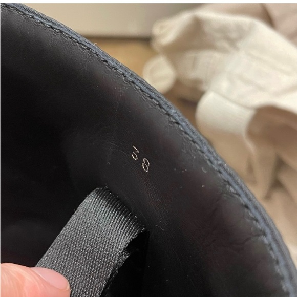 Prada Black Leather and Nylon Monolith Boots - Picture 7 of 8